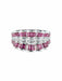 Ring 52 Ruby lace baguette diamond ring in white gold 58 Facettes LP59-8