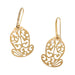 Earrings Pomellato earrings, "Ming", pink gold, brown diamonds. 58 Facettes 31404