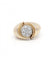Bague 53 / Jaune / Or 750 Bague - Or Et Diamants 58 Facettes 200139R