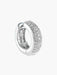 Diamond / White Gold Earrings “CREOLE” EARRINGS WHITE GOLD & DIAMONDS 58 Facettes BO/220005