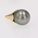 Pendant Tahitian pearl pendant yellow gold 58 Facettes 16-320A