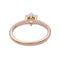 Bague 51 Bague solitaire diamant en or rose. 58 Facettes 33144