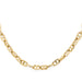 Necklace Navy mesh necklace Yellow gold 58 Facettes 2275406CN