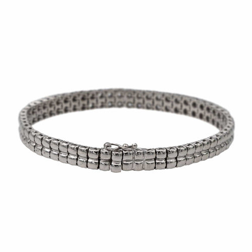 Bracelet Bracelet Ligne Or blanc Diamant 58 Facettes 2826006CN