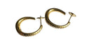 Yellow gold and diamond hoop earrings 58 Facettes 20400000802
