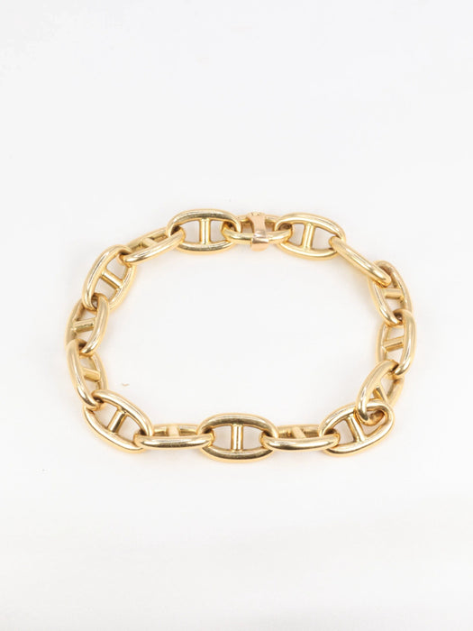 Bracelet Bracelet vintage maille chaîne d’ancre Or jaune 58 Facettes 770