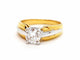 Bague 56 Bague Solitaire Or jaune Diamant 58 Facettes 06326CD