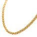Necklace Fancy mesh necklace Yellow gold 58 Facettes 2270608CN