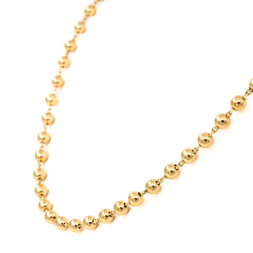 Collier Collier Boules Or jaune 58 Facettes 2041076CN