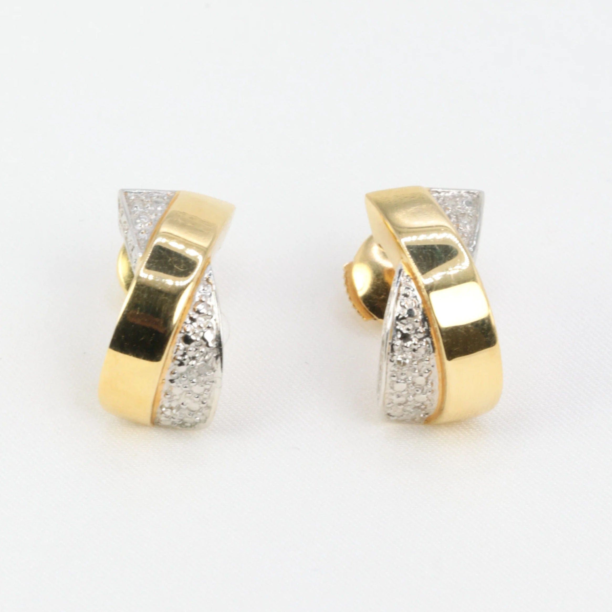 Boucles D'oreilles Oversize Vintage Pierre Balmain - Sceau Royal Des Années 1980