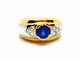Bague 55 Bague Or jaune Saphir 58 Facettes 06496CD