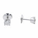 Boucles d'oreilles Boucles d'oreilles Puces Or blanc Diamant 58 Facettes 2303211CN