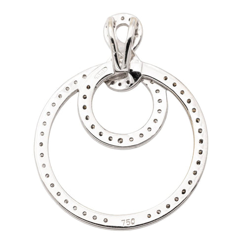 Pendentif Pendentif Or blanc Diamant 58 Facettes 2328933CN