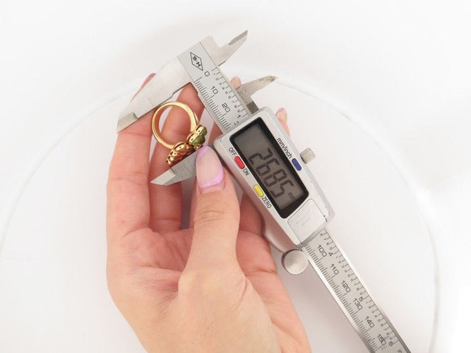 Bague 55 bague MAUBOUSSIN grappe de raisin t55 or jaune 18k diamant citrine peridot 58 Facettes 254217