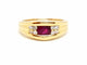 Bague 53 Bague Or jaune Rubis 58 Facettes 713701CN