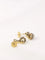 Boucles d'oreilles Paire de dormeuses anciennes or et diamants taille ancienne 58 Facettes J90