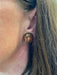 AMBER AND LILY FLOWER CLIP EARRINGS 58 Facettes 050031