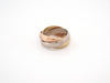 Ring 45 CARTIER trinity ring 3 golds 58 Facettes 257668