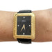 Watch Piaget watch in yellow gold, leather. 58 Facettes 30803