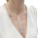 Necklace Chopard necklace, “Happy Spirit”, in white gold, diamonds. 58 Facettes 32562