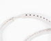 Boucles d'oreilles Créoles en or gris, diamants 58 Facettes