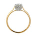 Bague 52 Solitaire diamant 1,03 carats deux ors. 58 Facettes 31526