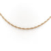 Singapore Mesh Necklace Yellow Gold 58 Facettes 1468046CN