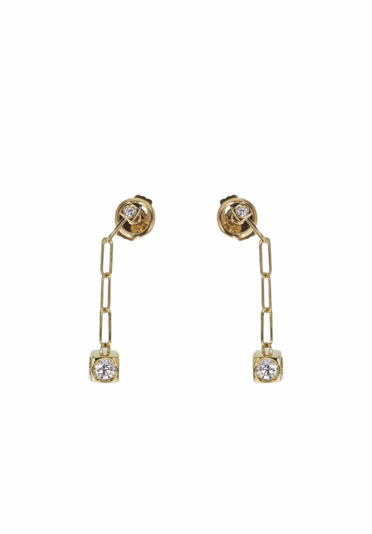 Boucles d'Oreilles Cube de Métatron