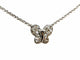 Collier Collier Papillon Or blanc Diamant 58 Facettes 1232112CN