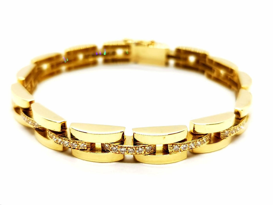 Bracelet Bracelet Or jaune Diamant 58 Facettes 1783214CN