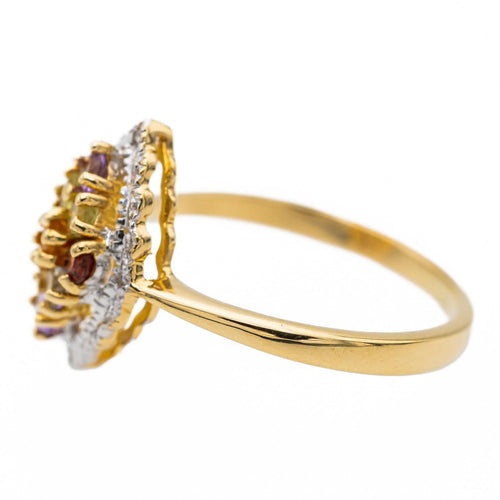 Bague 47 Bague Or jaune Citrine 58 Facettes 2673627CN