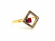 Bague 56 Bague Or jaune Rubis 58 Facettes 870451CD