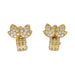 Earrings Cartier “Feuilles” earrings in yellow gold and diamonds. 58 Facettes 31697