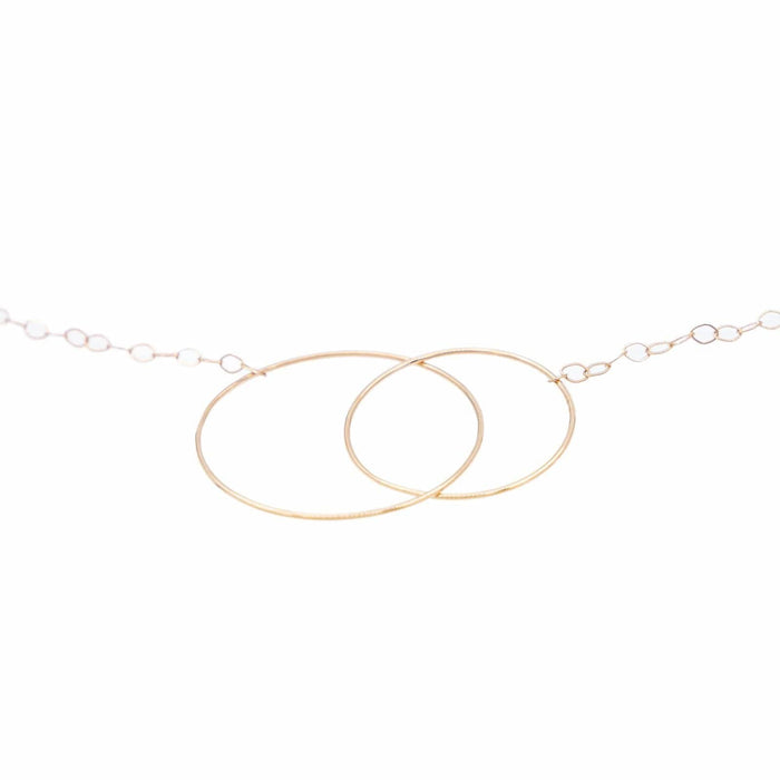 Collier Ginette NY Collier cercle Fusion Necklace Or jaune 58 Facettes 2322869CN