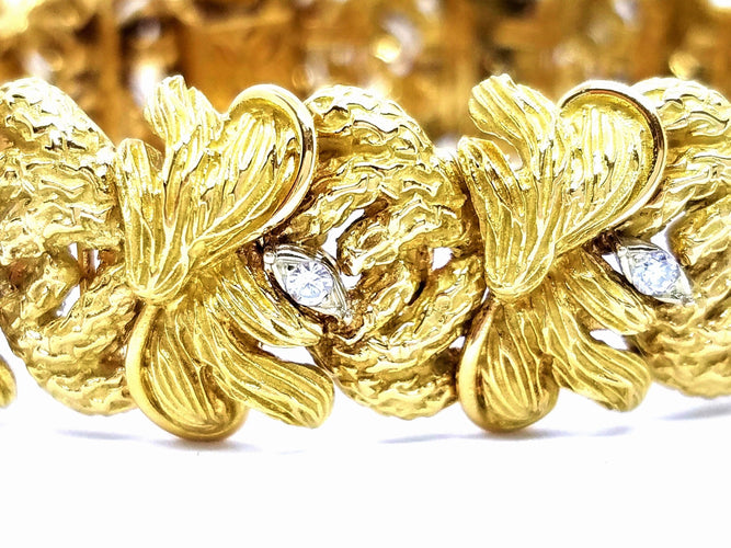 Bracelet Bracelet Or jaune Diamant 58 Facettes 875554CN