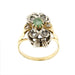 Bague 54 Bague vintage 2 Ors Emeraude Diamants 58 Facettes 33948