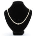 Necklace Ancient necklace of falling cultured pearls 58 Facettes 15-388