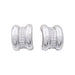 Earrings Chopard earrings, “Strada”, white gold, diamonds. 58 Facettes 33112