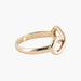 Ring 56 / Yellow Gold “INFINITE” GOLD RING 58 Facettes BO/220046