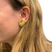 Boucles d'oreilles Boucles d'oreilles, "Feuillage", or jaune. 58 Facettes 31273