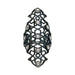 Ring 57 Repossi “Maure” ring in blackened gold and diamonds. 58 Facettes 31321