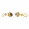 Boucles d'oreilles Boucles d'oreilles Or jaune Saphir 58 Facettes 2414561CN
