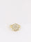 Bague 54 Bague vintage fleur en or et diamants baguette 58 Facettes J140