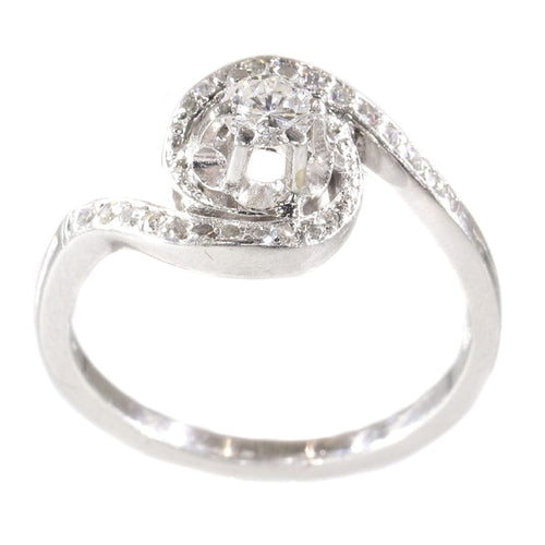 Bague 55 Bague de diamant 58 Facettes 13112-0043