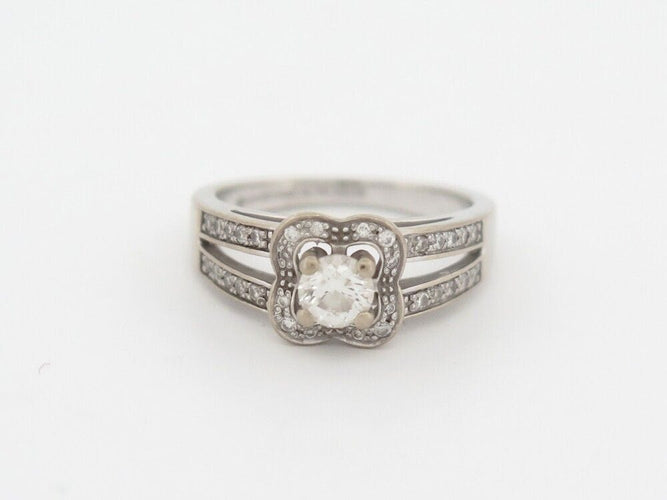 bague MAUBOUSSIN chance of love n3 ri0489wgdi 48 diamant or blanc