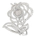 Chanel Chanel “Fil de Camélia” watch in white gold and diamonds. 58 Facettes 31123