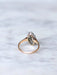 Old Marquise ring with gold and platinum diamonds 58 Facettes