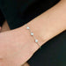 Bracelet Bracelet en Or blanc & diamants 58 Facettes