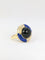Bague Bague Onyx, Lapis-Lazuli et Diamants 58 Facettes 88