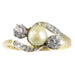 Bague 57 Bague diamant et perle 58 Facettes 18256-0148